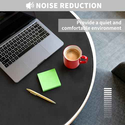 Large Round Tabletop Game Playmat,Rubber Table Mat Suitable for Playing Poker,Card,and Roleplaying Games.(100cmBlack)