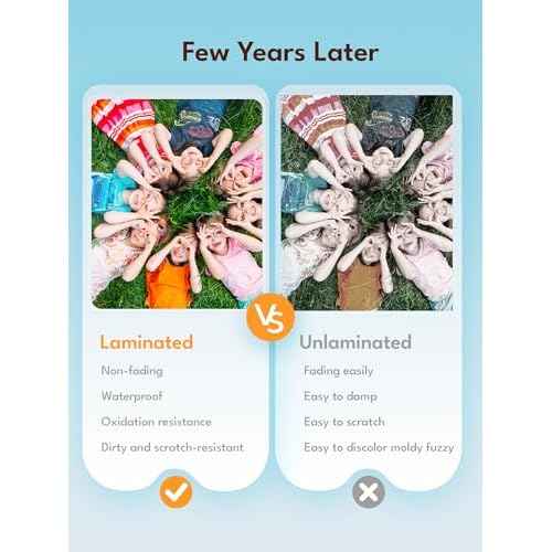 Uinkit 3Mil Laminating Pouches, 30-Pack Letter Size (8.5x11 Inches) - Thermal Laminating Sheets for Documents, Photos, Crafts - Bubble-Free, Crystal Clear Finish for Use with Laminator Machine