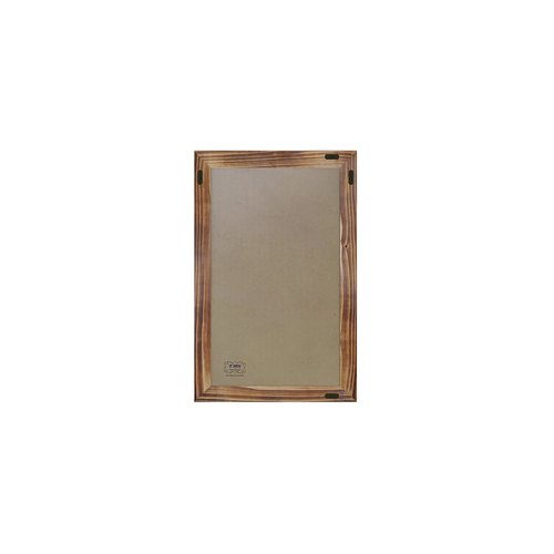 Flash Furniture Canterbury Wall Mount Magnetic Chalkboard Sign - Torched Wood Finish - 11" x 17" - Vertical or Horizontal Hanging Message Board, Set of 10