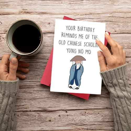 Funny Birthday Cards, Happy Birthday Card for Old Men Women, Bday Gift Idea for Friends And Dad, Mom, Granddad, Grandma, Funny "Young No More"