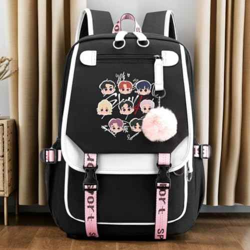 Stray Backpack Korean Casual Backpack Daypack Laptop Bag College Bag Casual Backpack Gift(S1)