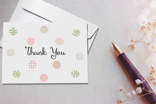Oaklyn Thank You Cards - 48 Pack Blank Envelopes for Weddings, Baby Showers, Birthdays | 4"x 5.25" Assorted