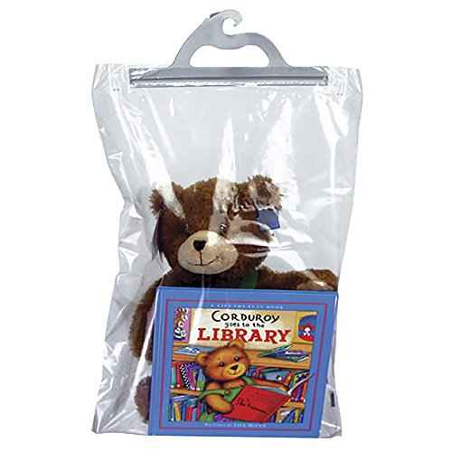 Monaco Hanging Storage Bags, 10-pack of 14 x 21-inch Clear Plastic Bags for Classroom, Library, and Pharmacy Use
