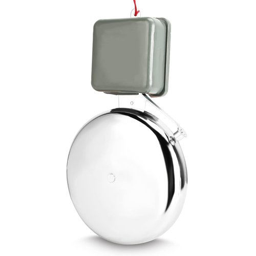 8inch Electric Time Bell, Electric Bell Ringer Electric Multipurpose Supply for School Factory Household Sensors & Alarms