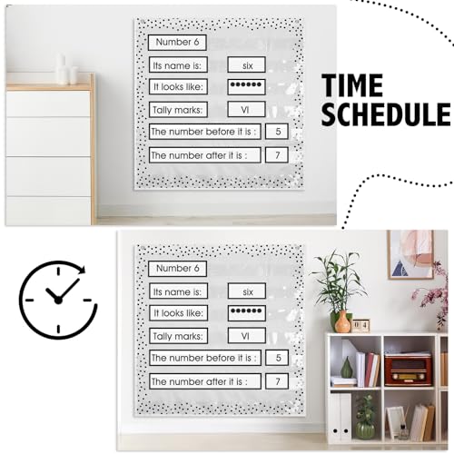 Boho 7-Pocket Classroom Organizer Chart - MotiMind Standard Size