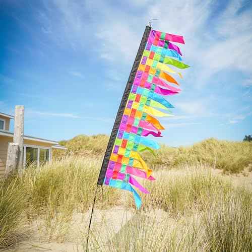 In the Breeze 4561 ? 6-Foot Fiesta Weave Banner ? Colorful and Fun Banner for Events, Business, Celebrations