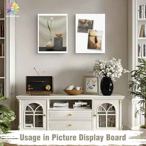 Mat Board Center, Pack of 5, 11X14 Foam Boards, Acid Free White Foam Core Boards for Mounting, Crafts, Display, Presentation and Projects, 1/8'' Thick
