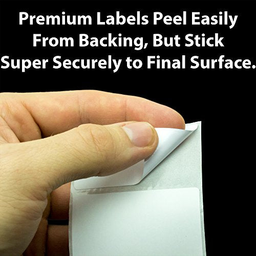 Premium, Extra Sticky 2x1in Direct Thermal Label 12 Pack. Bulk (16,560 pcs) Perforated Top Coated, Self-Adhesive Stickers for FNSKU Barcodes. Zebra Printer Compatible. Packaging and Shipping Supplies.