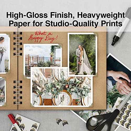 Staples Ultra Premium Glossy Photo Paper, 8.5"W x 11"L, 50/Pack (19891-CC)