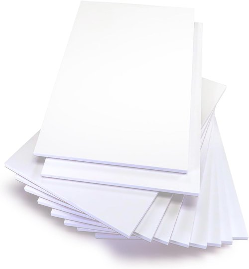 Memo Pads | 10 Writing Pads with 50 Sheets Each - Perfect for Note-Taking (5.5 x 8.5 Inches)