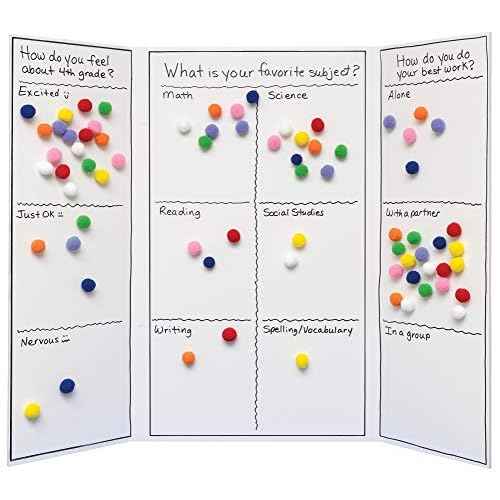 Ghostline Foam Presentation Board 1/2" Faint Grid, 28" x 22", White 5