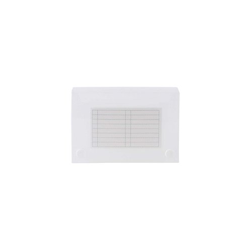 Filexec Products, Universial Case, 3"x5", 5-Tabs Removable, Clear, Pack of 12 (50605-20233)
