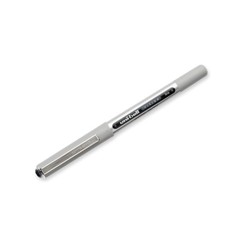 uniball Vision Rollerball Pens, Fine Point (0.7mm), Black, 36 Pack