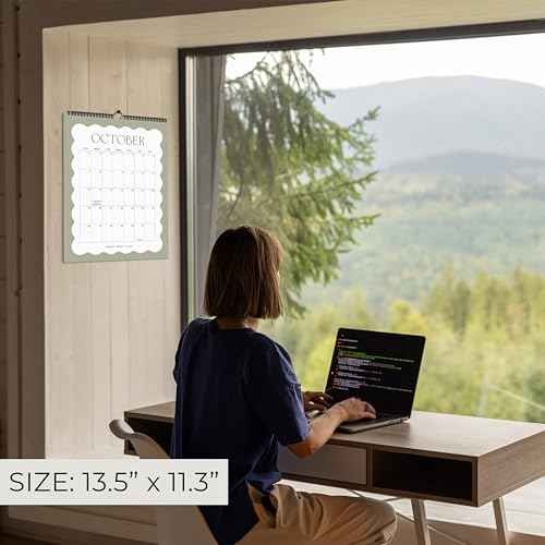 Aesthetic 2025-2026 Wall Calendar - Runs from May 2025 Until December 2026 - The Perfect Modern Calendar Planner for Easy Organizing