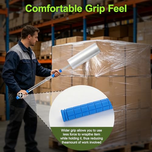 2pcs Stretch Film Dispenser Pole Holder, for Industrial Grade and