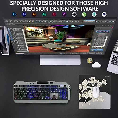 X-Raypad Aqua Control 2 Gaming Mouse Pad, Ultra-High Precision Mouse Pad with Perfect Speed and Control Capability, Consistent X and Y Glide, Designed for Fps Players with Low DPI Requirements