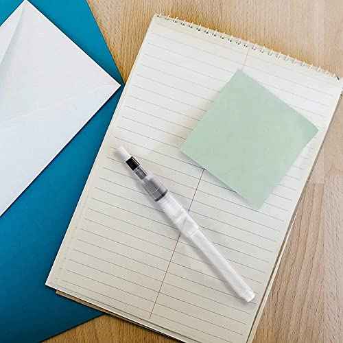 3 PCS Pencil Style Envelope Moistener - Stamp Envelope Moistener Mailing Letter Sealer Envelope Licker for Office Classroom, Clear