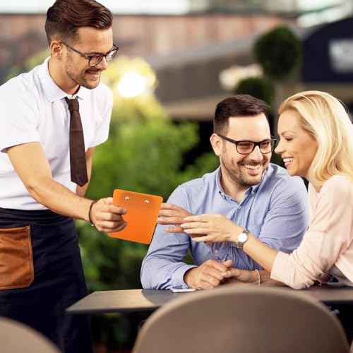 4x6in Mini Clipboards, 6 Pack Plastic Small Clipboards, A6 Letter Size Mini Clipboard with Retaining Clips, Memo Size Notepads Pocket Clipboard, Colorful Clip Boards for Classroom Restaurants Office