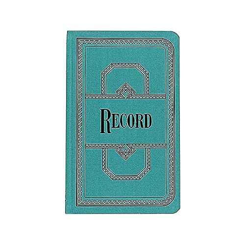 Boorum & Pease 66500R Account Book, Record-Ruled, 500 Pages, 12-1/8-Inch x7-5/8-Inch, Blue