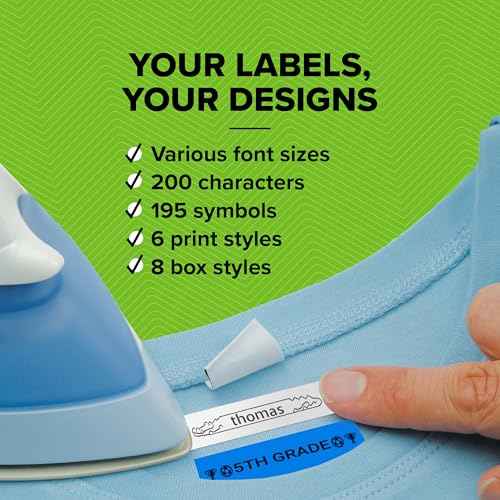 DYMO Label Maker Machine with Tape - 100H LetraTag Handheld, Comes with 3 LT label tapes. Great for Home & Office Organization