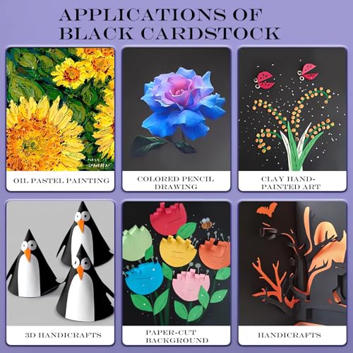 24¡±¡¿36¡± Large Poster Board 30pcs Black Poster Paper Poster Board Bulk suitable for DIY, Crafts, Signs Project Presentations, Drawing and School Supplies,250GSM Thickness Blank Posterboard