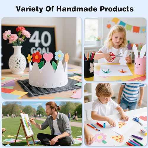 Cardstock Paper, White Cardstock 5x7, 110 Sheets Card Stock, 200GSM Thick Printer Paper 5x7, White Blank Card Stock Paper for Greeting Cards, DIY Cards, Wedding Invitation, Postcards