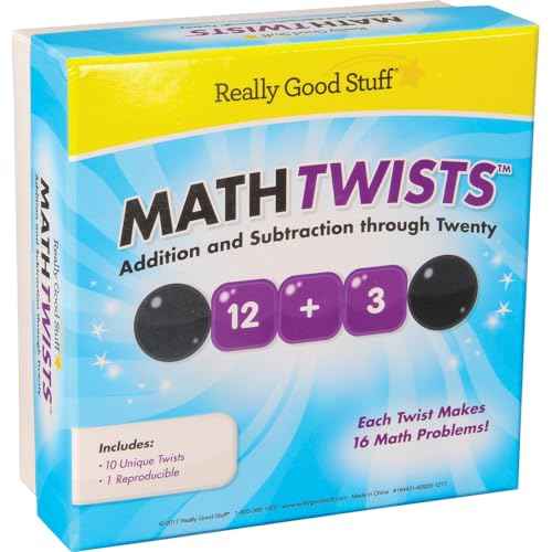 Really Good Stuff Math Twists Addition and Subtraction Through Twenty