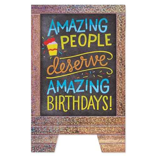 American Greetings Birthday Card (Off the Charts)
