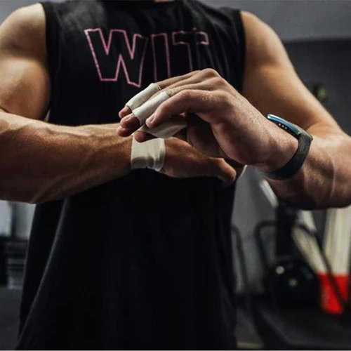 ADMITRY Athletic Tape - Strong White Sports Tape with No Sticky Residue | 5 Pack for Gymnastics, Boxing & More