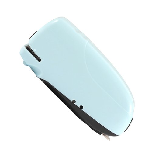 YDuupxe Electric Stapler Electric Automatic Stapler Desktop Office Supplies Desk Stapler Blue Pink (Blue)