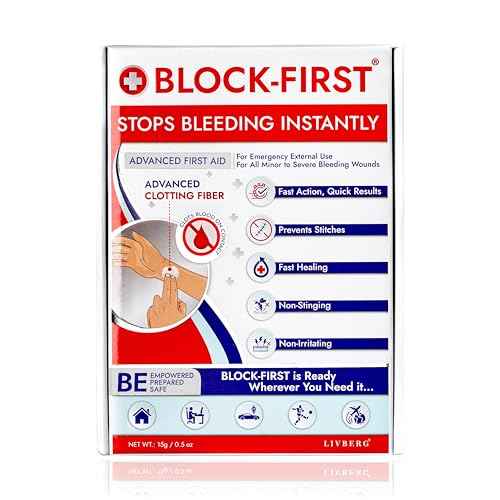 Advanced First Aid Kit? Stops Bleeding Instantly & Prevents Stitches, Emergency Trauma Medical Kit for Home, Car, Travel, Camping, Hiking, Office, Sports, Outdoor Survival, Multi-Use Pack