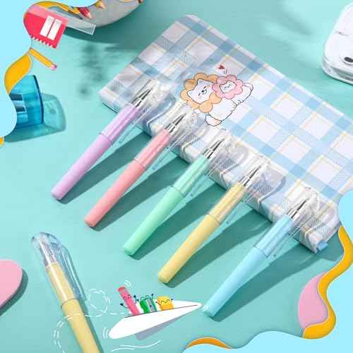 200 Pack Pocket Mini Pen Bulk 0.5mm Gel Pen Fine Point 4.16 Inch Pocket-sized, Quick-dry Smooth Writing for Journaling, Notebooks, Planner, Office Supplies(Macaron Color)