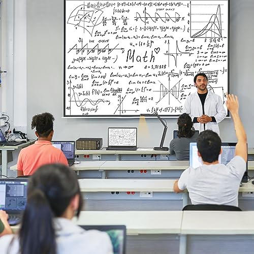 8MP 4K Document Camera & Webcam with Dual Microphones, A3 Size, LED Lights