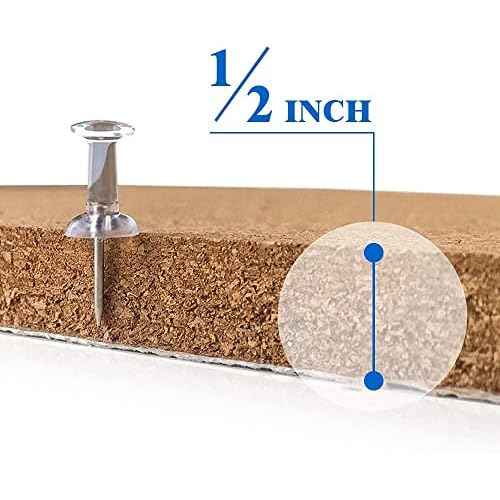 Corksidol Cork Tiles 12"x12" - 1/2" Thick -Bulletin Board-Cork Board- Ultra Strong Self Adhesive Backing for Floor/Wall/DIY-10 Pack