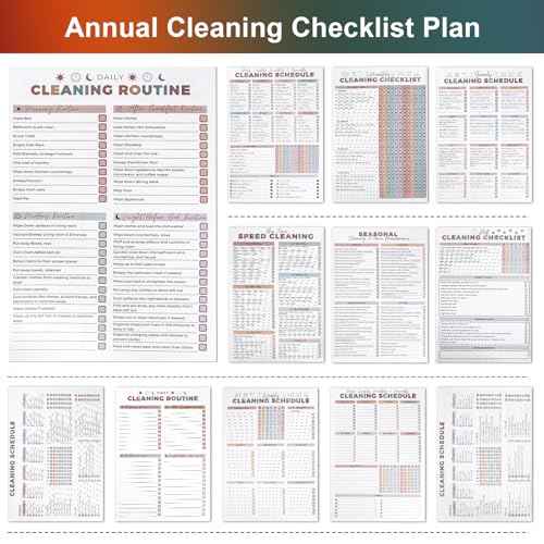 Adhd Cleaning Planner for Adults and Teens Adhd Cleaning and Organizing Planner Cleaning Schedule and Checklist Notebook List Daily Weekly Monthly for Home Chore Chart Adhd Daily Planner