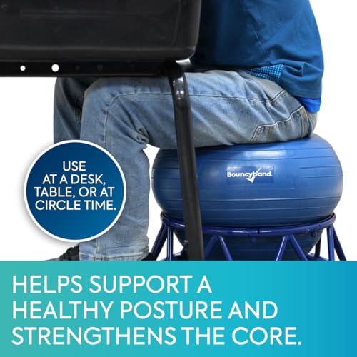 Bouncyband Stability Ball Chair for Kids – Balance Seating to Improve Focus