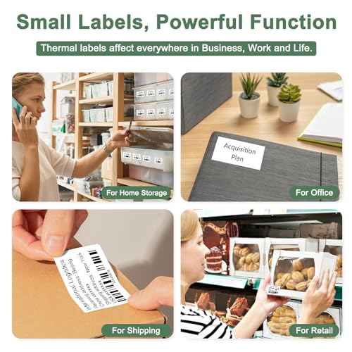 CLABEL Thermal Label Maker Machine: 2 Inch Portable Bluetooth Label Printer 221B Mini Wireless Barcode Printer Compatible with iOS & Android for Small Business Home Office Organization (Green)