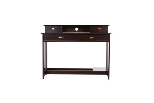 Discovery World Furniture Desk and Hutch and Espresso