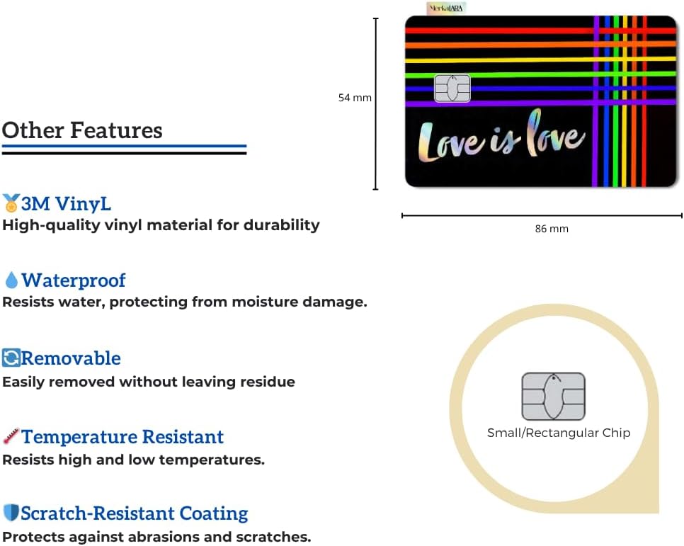 (2 Units) Holographic Credit Card Skin – 3M Material Debit Card Sticker, Waterproof, Durable & Easy to Apply, Multi-Design Personalised Cover (Divine Light)