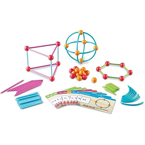Dive Into Shapes! Learning Resources Geometric Construction Set for Kids