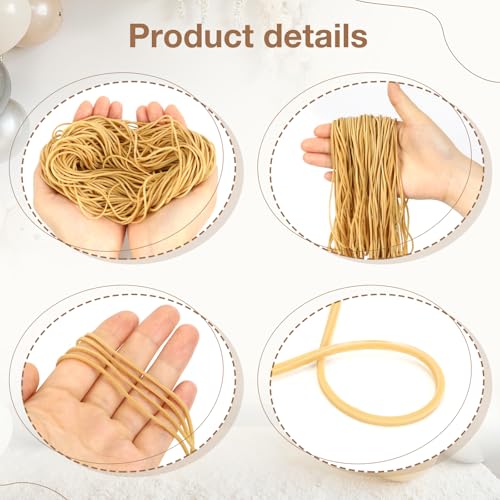 260Pcs Balloon Arch Rubber Bands #117A – Multicolor, Strong Elastic