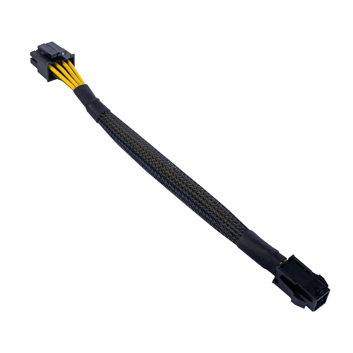 ZLKSKER 4 Pin to 8 Pin CPU Power Cable - 18AWG 8-Inch Extension for ATX 12V Power Supply