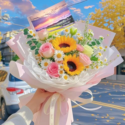 150 Pcs Religious Thinking of You Cards Bulk with Envelopes Scripture Verses Christian Greeting Blessings Cards Faith Based Inspirational 10 Designs 5.9 x 7.87 Inch Thinking of You Greeting Card with Envelopes