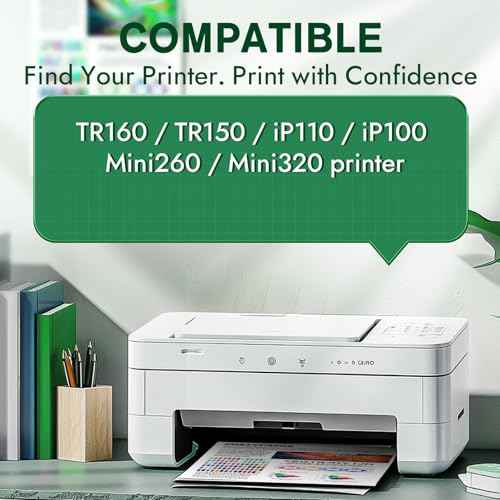 12Pack PGI-35 CLI-36 Ink Cartridges Black and Color Value Pack Replacement for Canon 35 36 Ink Cartridges Compatible with Canon Pixma TR150 TR160 iP110 iP100 MINI260 MINI320 Printers (8 Black,4 Color)