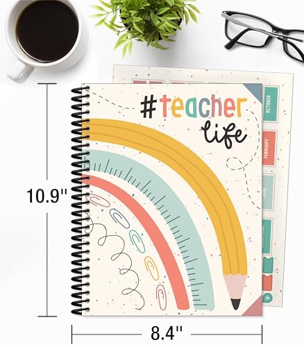 We Belong Teacher Planner 2026-2027 Undated 8 x 11 Carson Dellosa Education