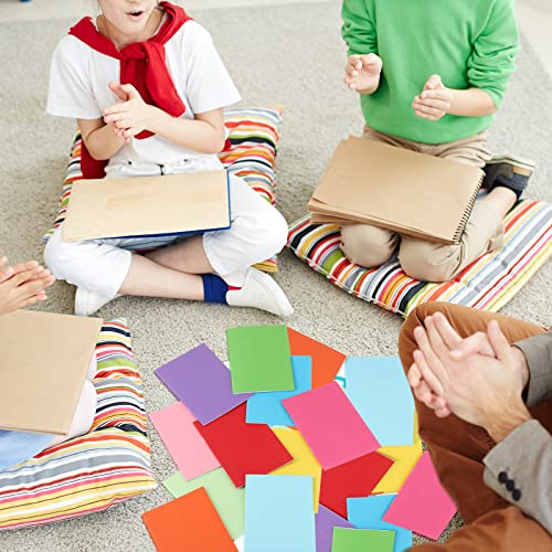 Kosiz 100 Pcs Colorful Blank Books Bulk Blank Books for Kids to Write Stories Mini Notebooks Hardcover Sketchbooks Journal for Drawing Writing