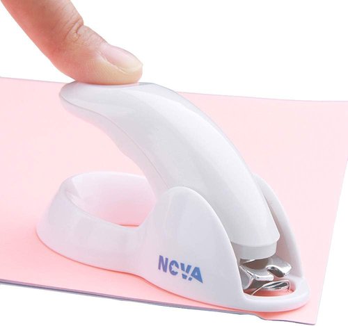 NOVA Glacier Staple Remover Tool - Ergonomic Magnetic Design for Office, School & Home Use