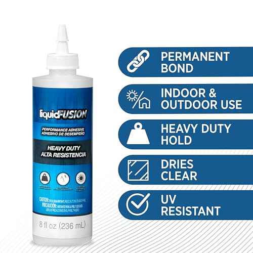 Aleene's Liquid Fusion Glue, Great for Rhinestone Embellishment, Diamond Art, Tumbler Making, 8 oz