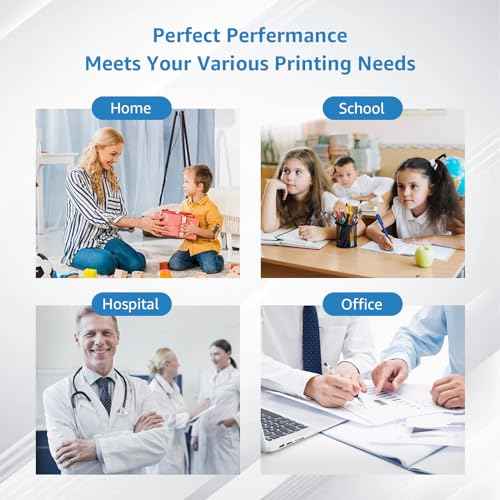 504 Ink Refill Bottles Replacement for T504 BK T504 C T504 M T504 Y Ink Bottle Compatible for L4150 L4160 L6171 Printer Ink 504 (1Black 1Cyan 1Magenta 1Yellow, 4-Pack)