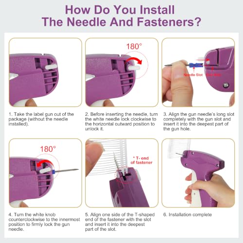 PAG-Mass Standard Tagging Gun with 5 Needles & 2000 2in Barbs – Clothing Price Tagger
